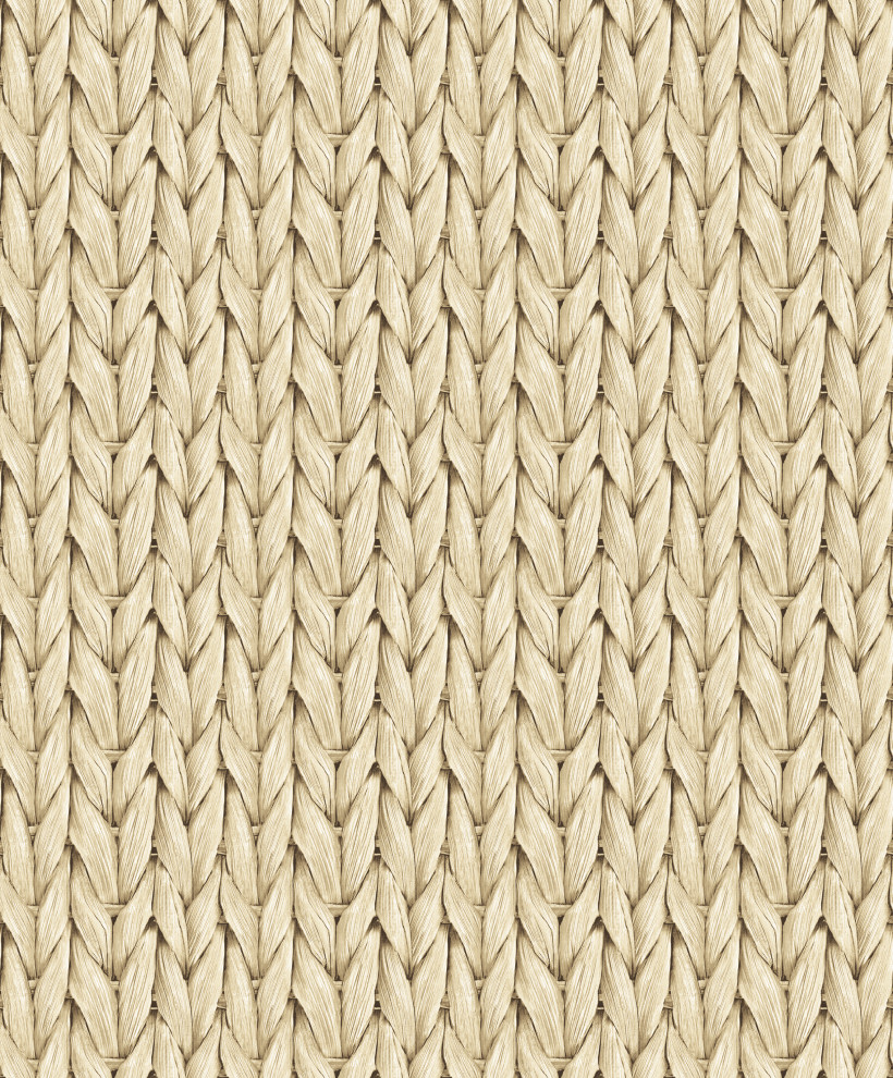 Natural Grasscloth Seagrass 32'x20.8" Wallpaper