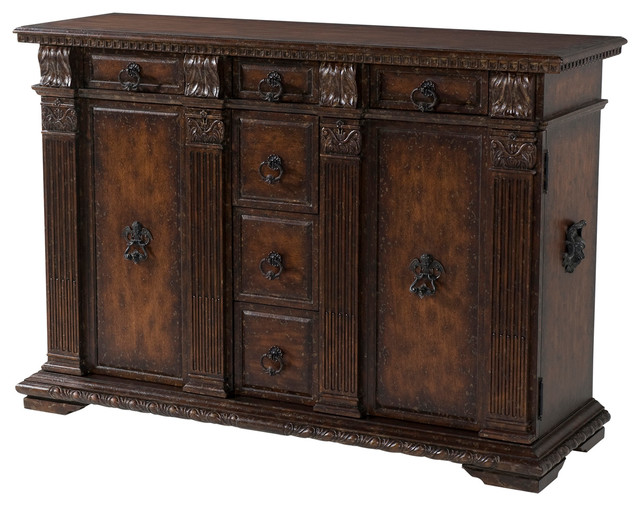 Theodore Alexander Classic Yet Casual Timeworn Beauty Buffet
