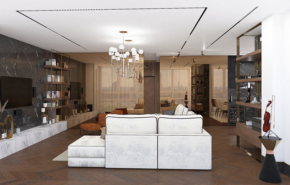 Четырехкомнатная квартира 170 м.кв. ЖК "Династия "