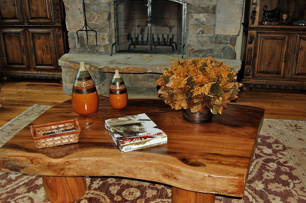 Eclectic living room in Atlanta.