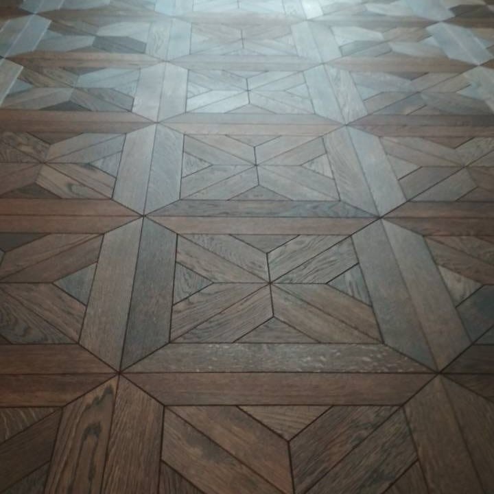 Паркет под маслом