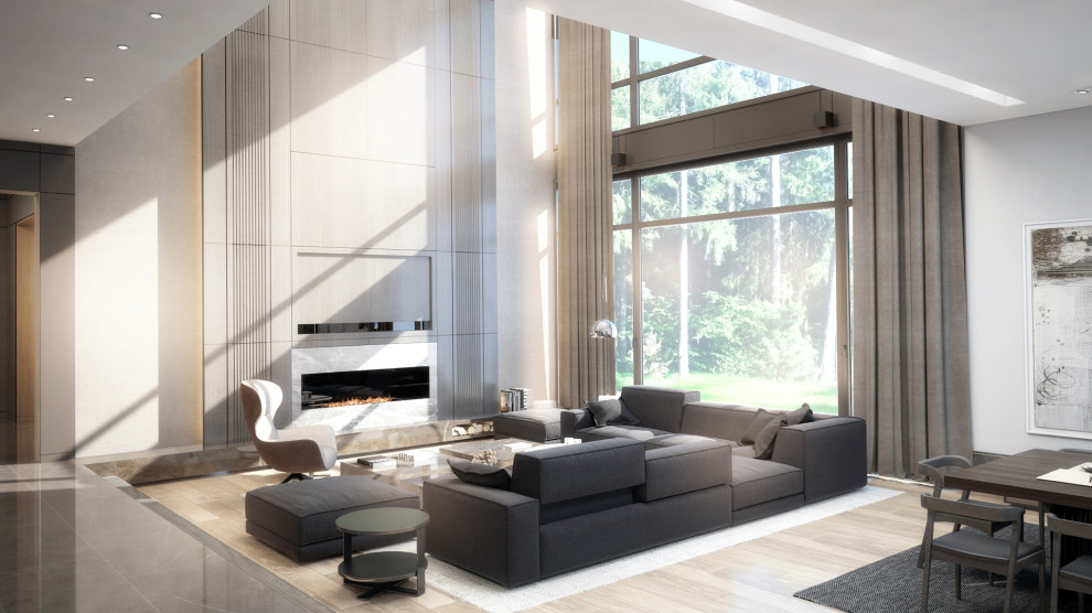 Интерьер частной виллы