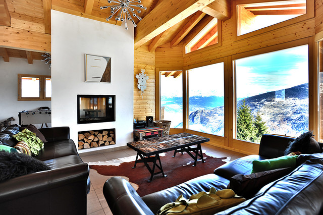 Chalets moderne-dagligstue