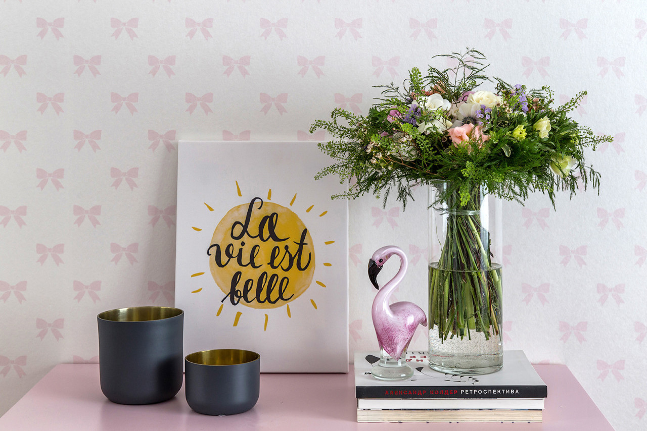 Природный дизайн - квартира в современном стиле в ЖК Мичуринский