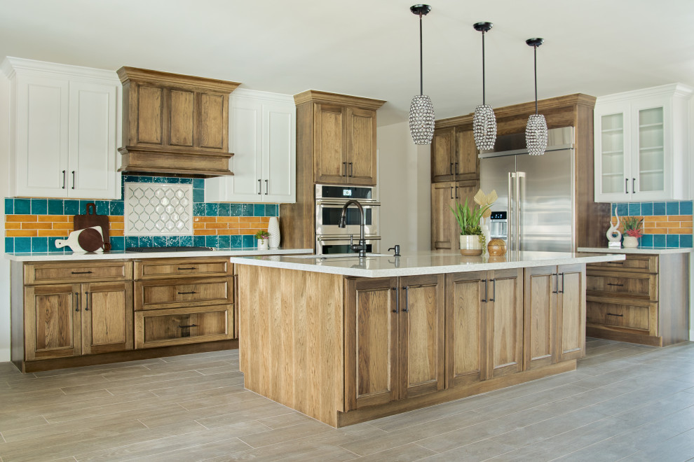Inspiration for a transitional kitchen remodel in Phoenix