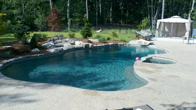 New Gunite Swimming Pools modern-pools