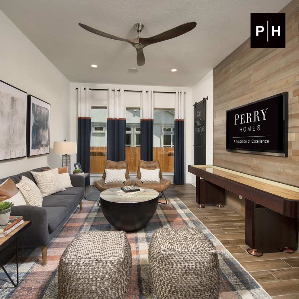 Game Room Ideas Family Room Austin by Perry Homes Houzz