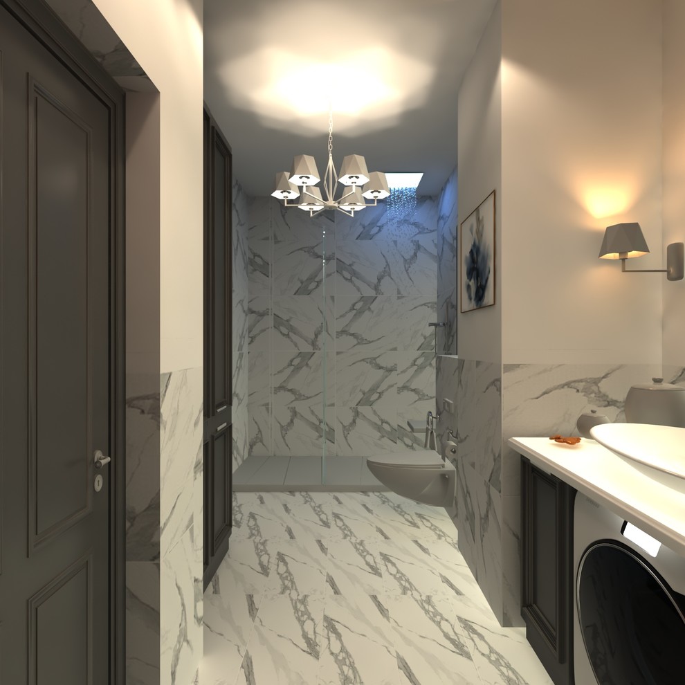 санузел с душем