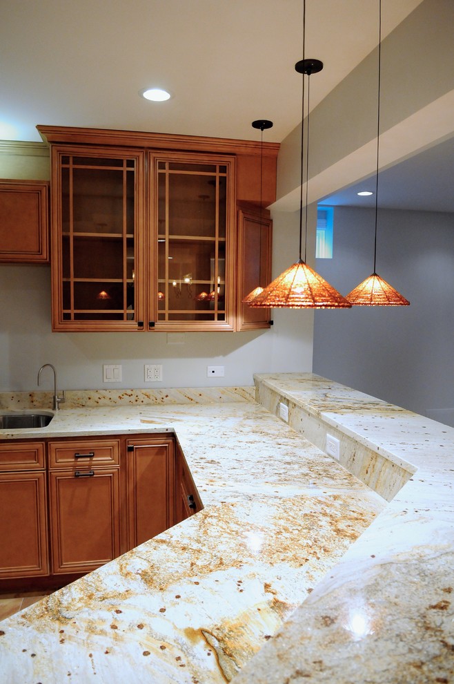 Kitchen - transitional kitchen idea in Chicago