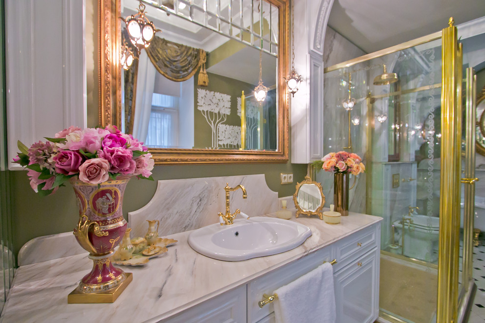 Ванная комната для бутик-отеля "Наполеон" в Санкт-Петербурге