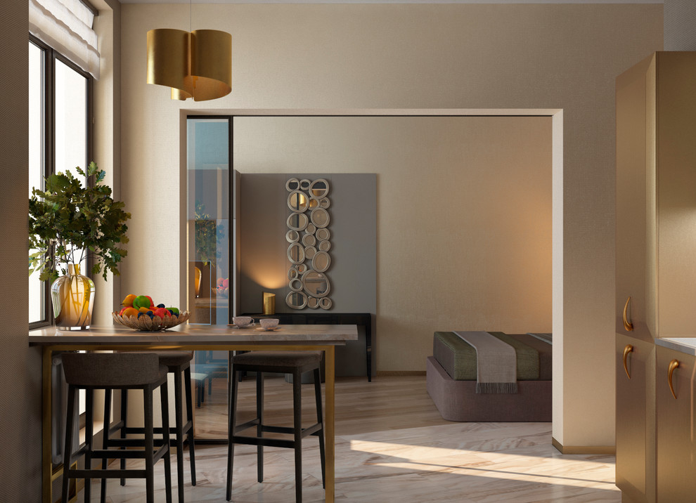 Интерьер, припорошенный золотом