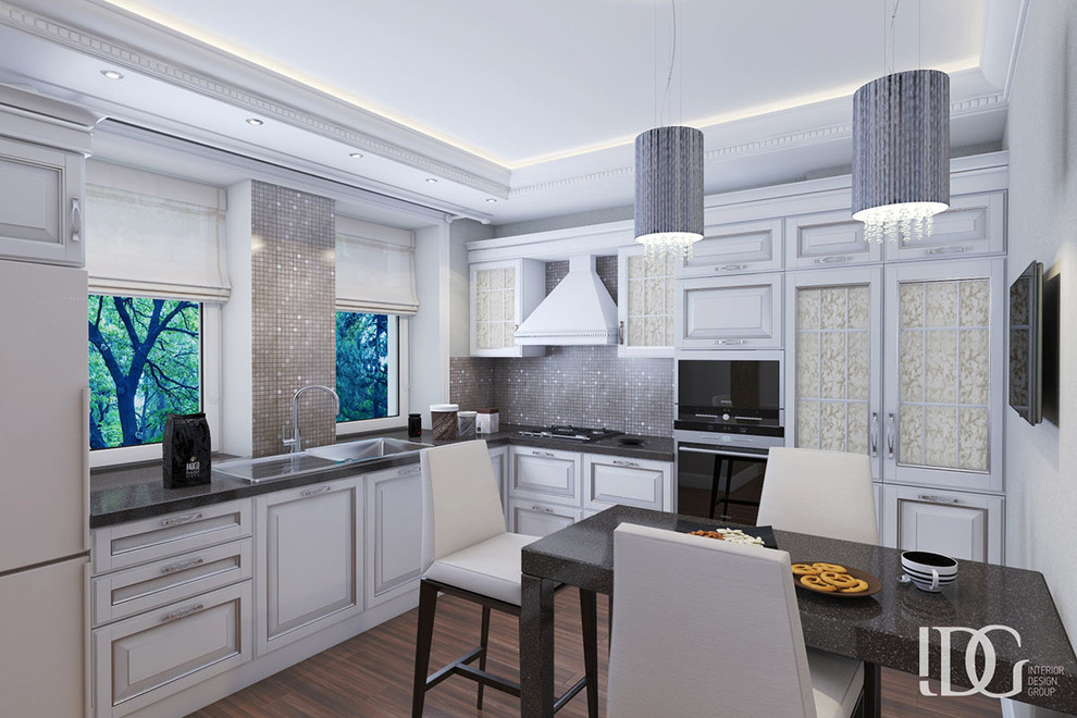 Дизайн 1-го этажа дома в коттеджном поселке Варежки