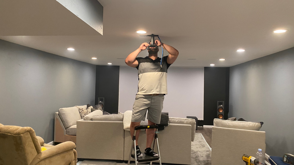 Greenville Full Basement Remodel