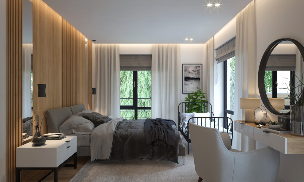 Спальня в стиле минимализм 2