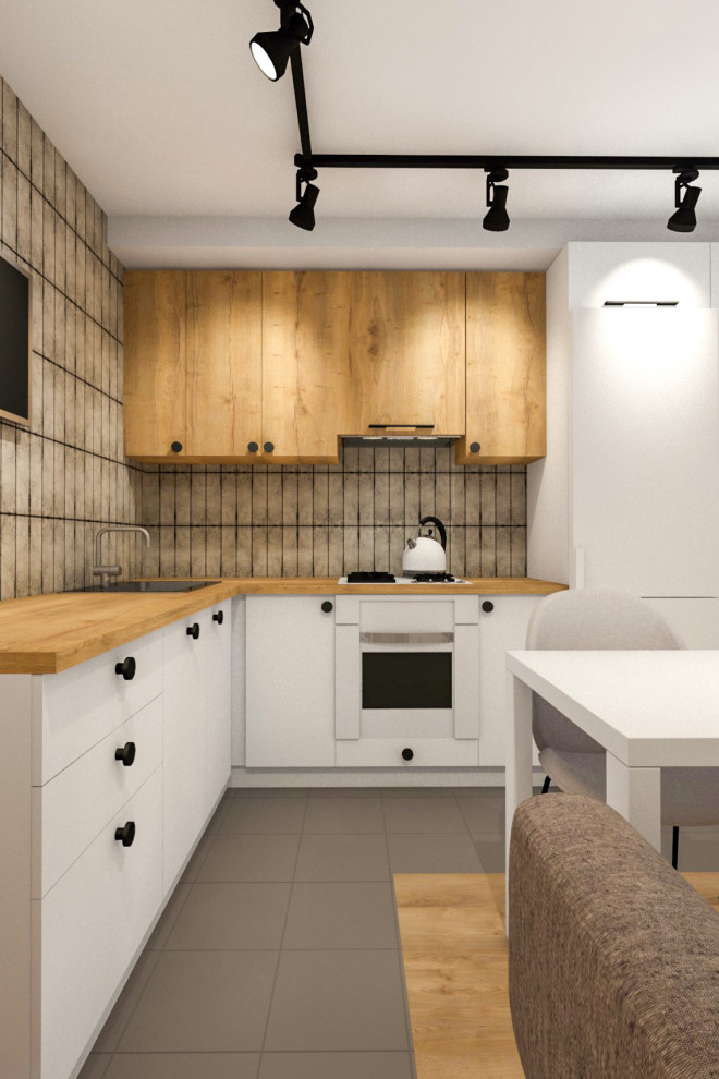 Небольшая квартира в минимализме