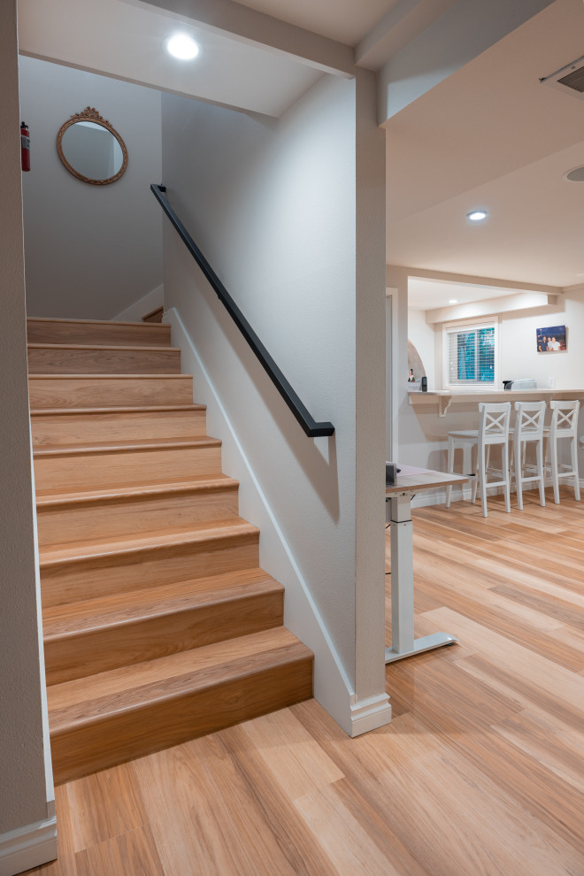 Seattle | Rustic Elegant Basement Remodel