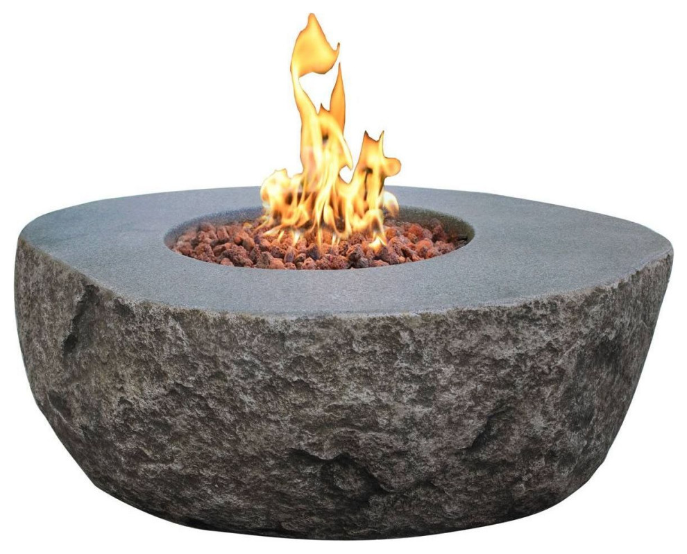 Elementi OFG147LP Fiery Rock Fire Table - Natural Gas 50" x 42" x 17"