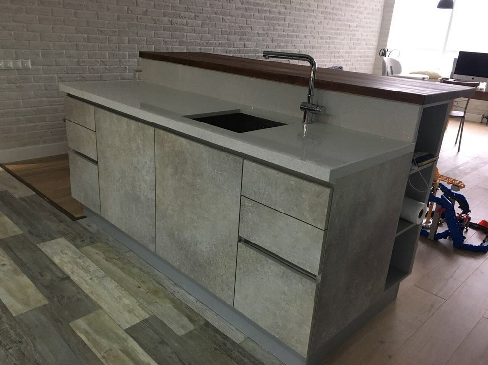 Кухня в стиле лофт