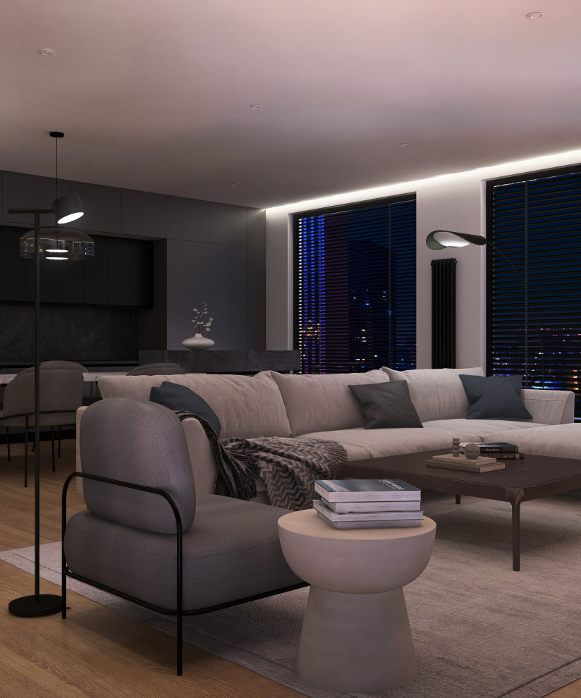 кухня-гостиная