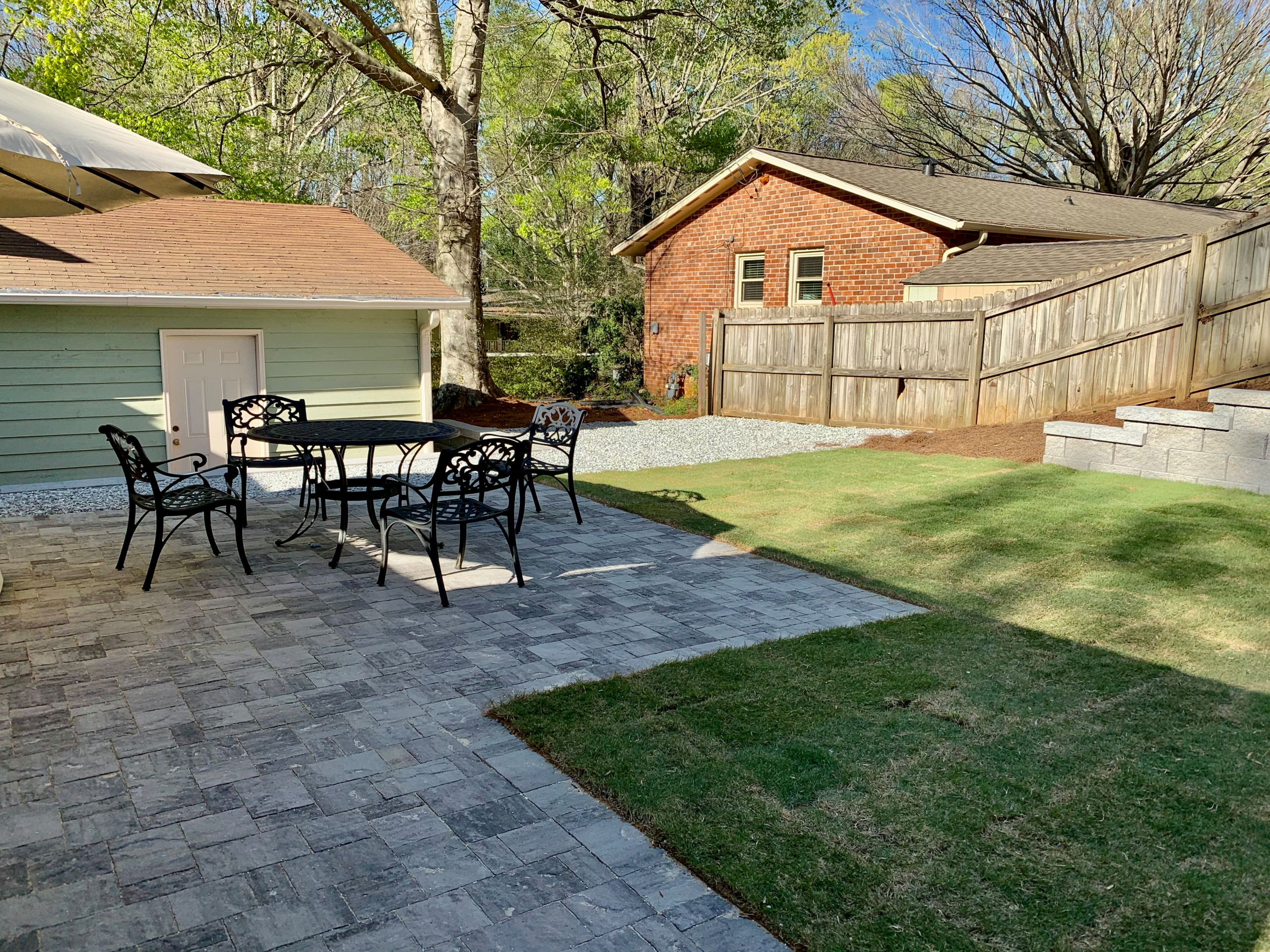 Chamblee Backyard Renovation