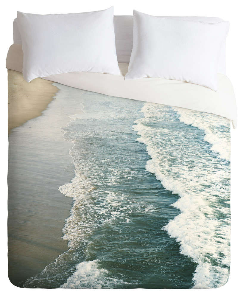 Deny Designs Bree Madden Shore Waves Lightweight Duvet Cover