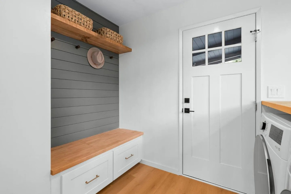 Aptos Remodel Refresh - Beach Style - Laundry Room - Other - by Whitney ...