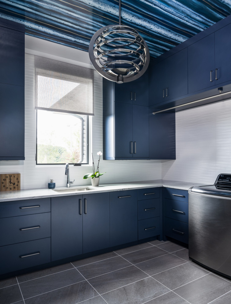 Hillside Retreat - Modern - Laundry Room - Nashville - by Castle Homes ...