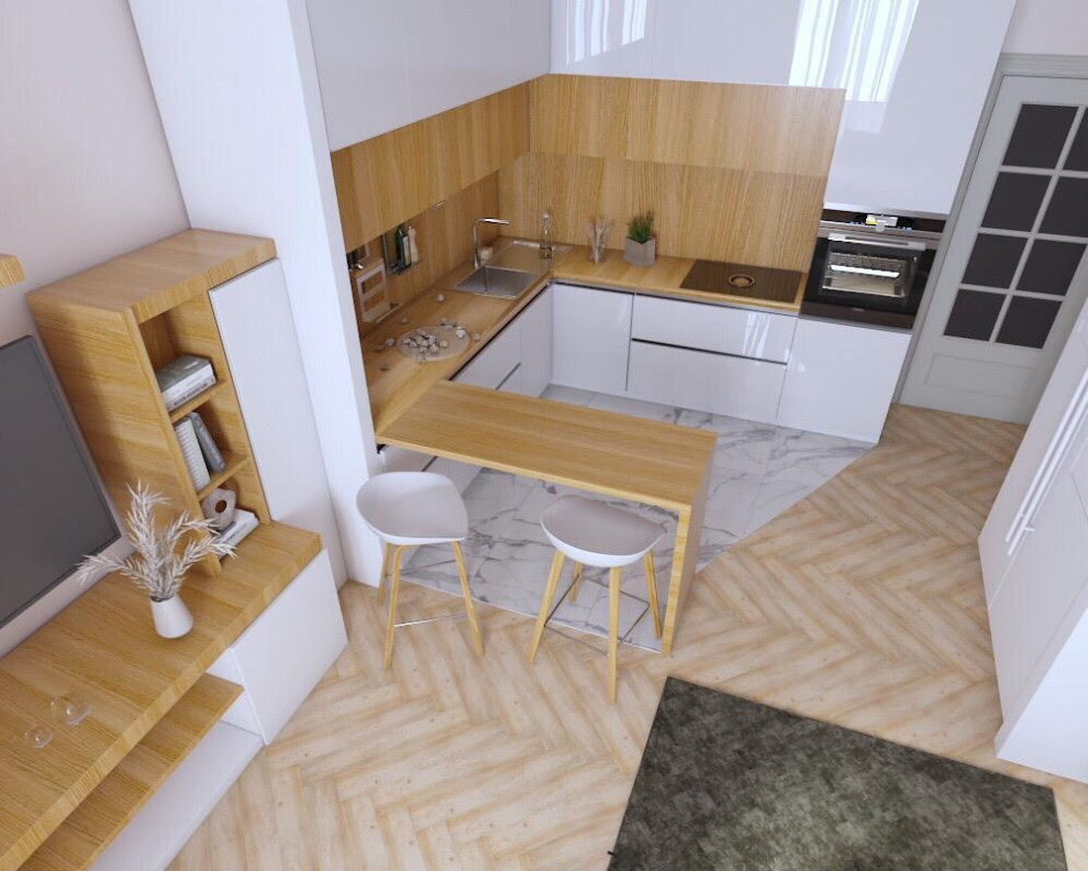 Кухня для молодой семьи, жк Летний сад