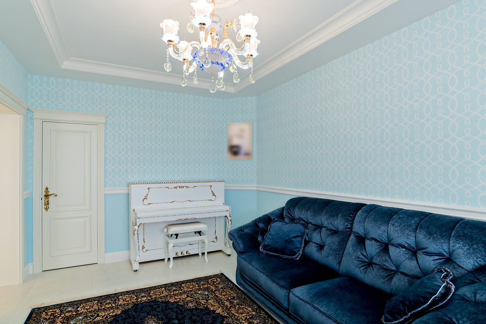 2-х уровневая квартира в классическом стиле