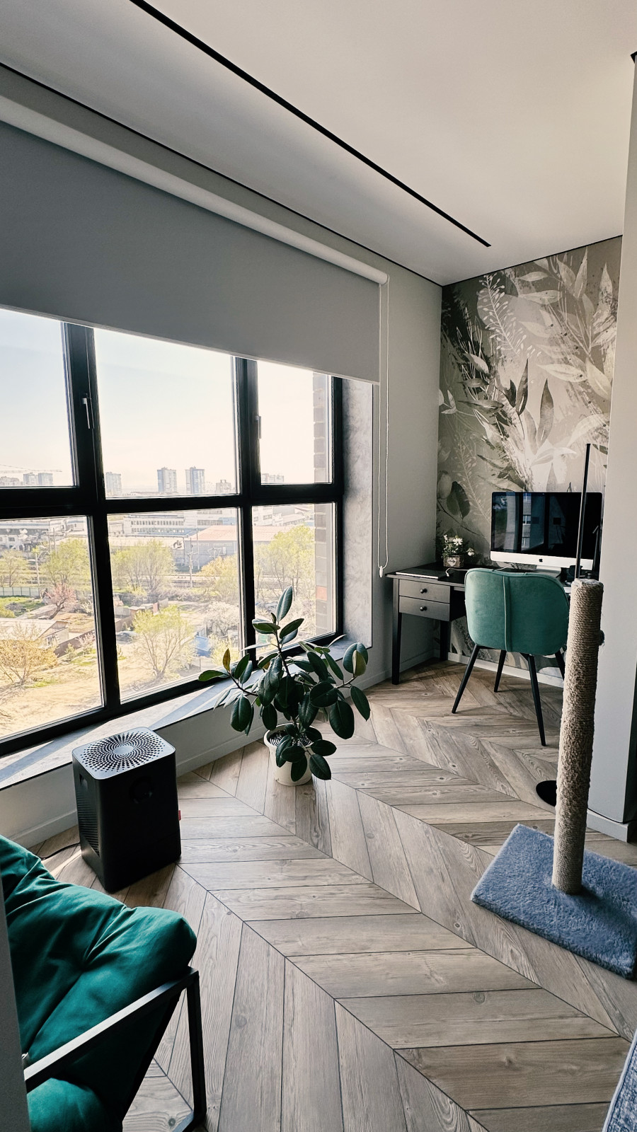 Дизайн-проект однокомнатной квартиры в ЖК Level UP в Волгограде