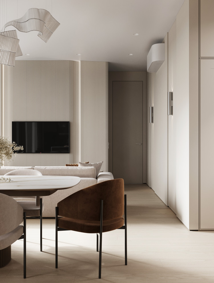 Современный дизайн квартиры в ЖК River Park