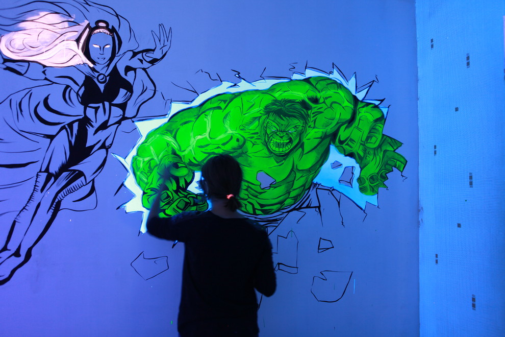 рисунки из комиксов MARVEL