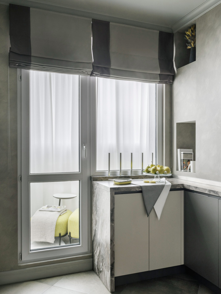 Квартира выходного дня в оттенках серого