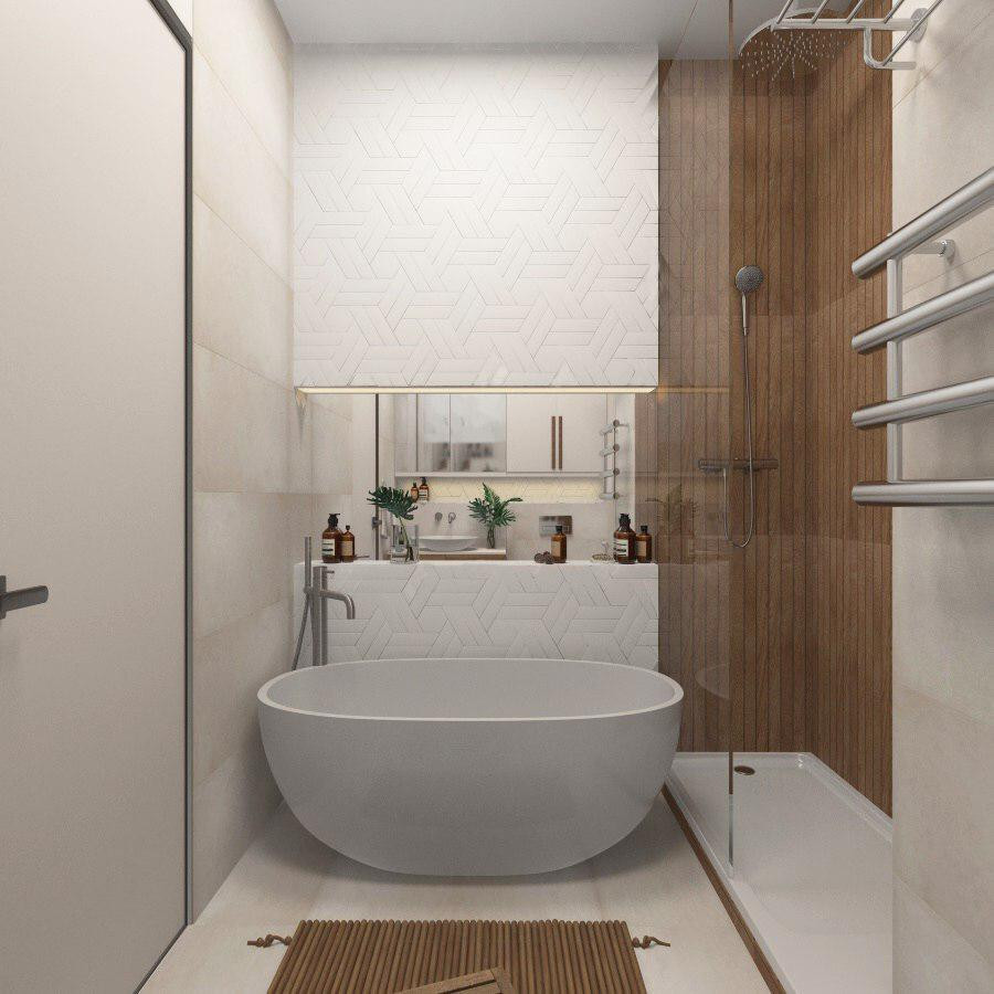 ДИЗАЙН-ПРОЕКТ ИНТЕРЬЕРА КВАРТИРЫ, ЖК СИМВОЛ, МОСКВА, 90 М²