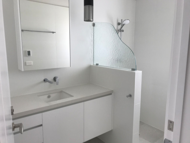 Hilltop renovation transitional-bathroom