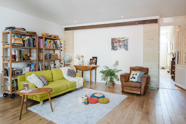 &Eacute;choppe Bordelaise transitional-living-room