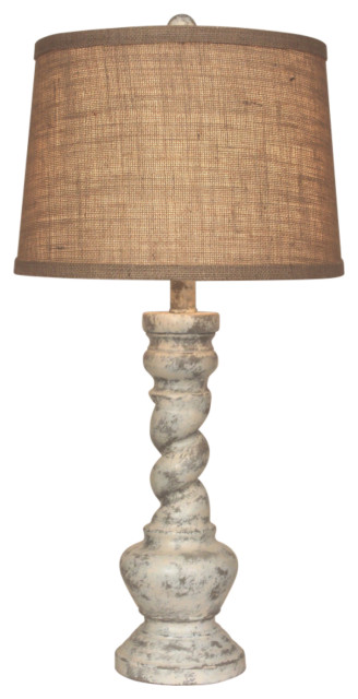 Stone Country Twist Table Lamp - French Country - Table Lamps - by ...