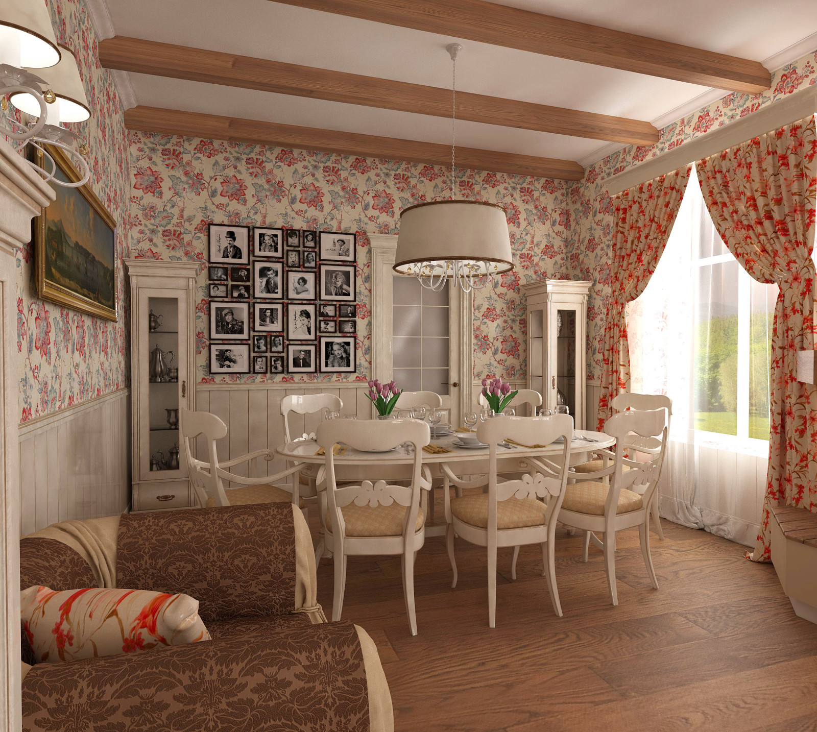 Гостиная - столовая