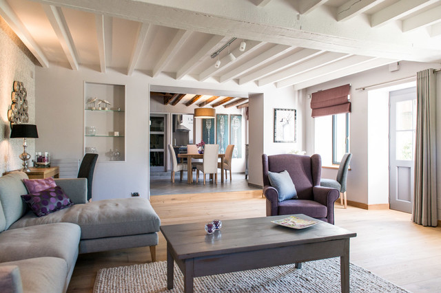 D&eacute;co d'int&eacute;rieur lantlig-vardagsrum