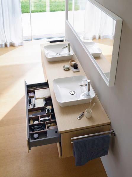 Inspiration for a transitional bathroom remodel in Charlotte