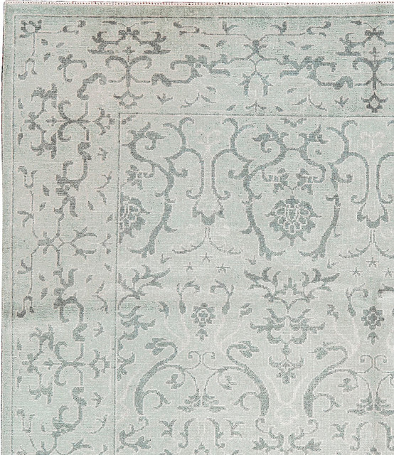 Contemporary Hand Woven Rug, 8'3"x10'2" Transitional Area Rugs by Bokara Houzz