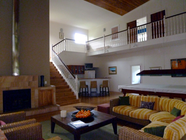 Moreton Island Beach house maritimt-dagligstue