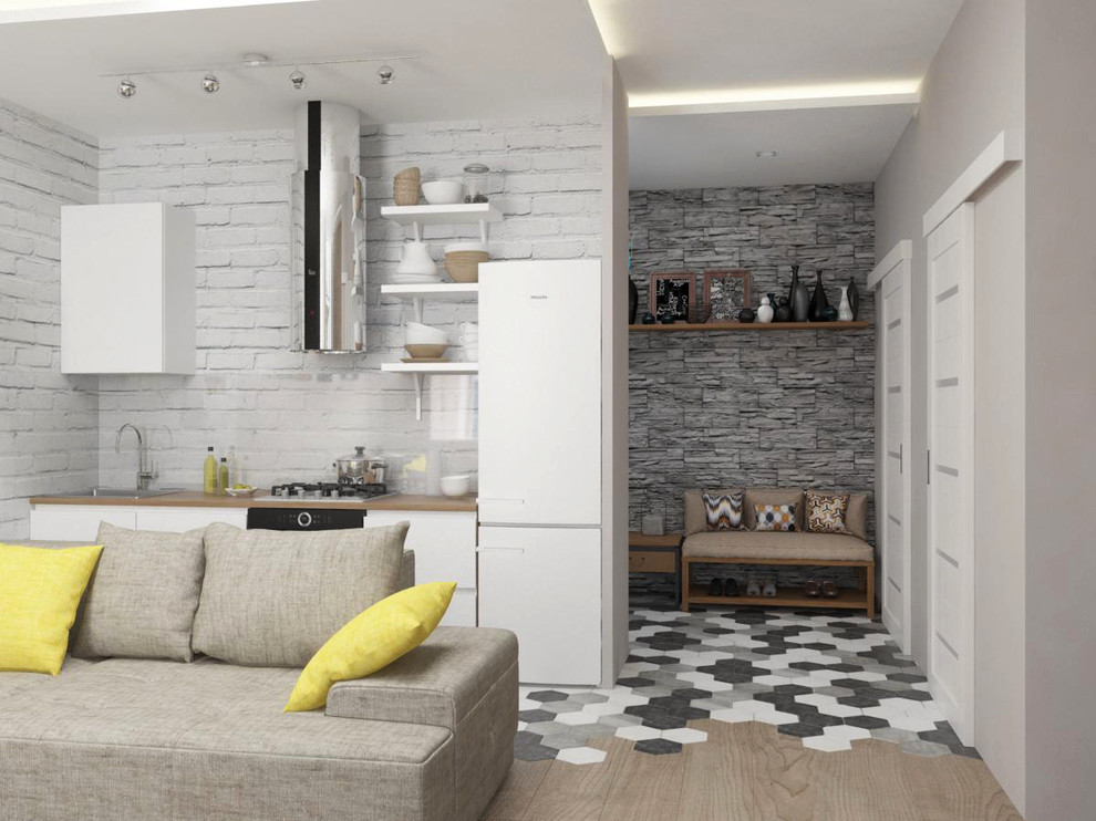 Квартира для парня. 60 м.кв.