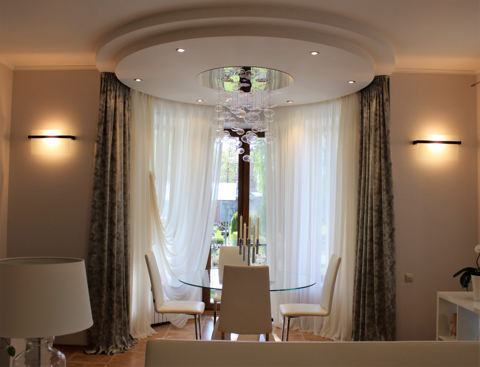 Эркерное окно с выходом на терассу