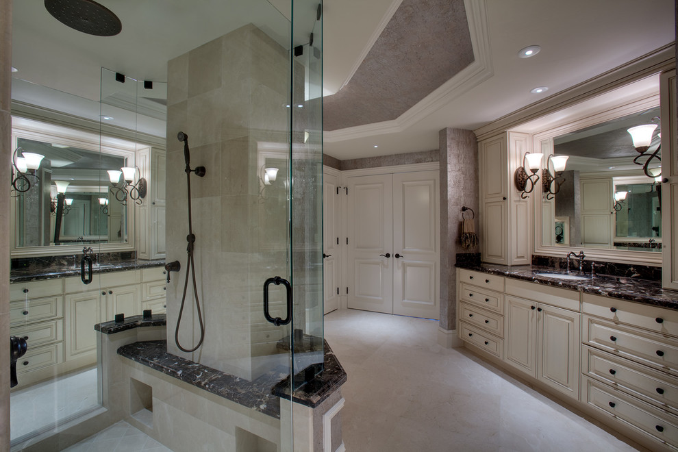 Bathroom - transitional bathroom idea in Miami