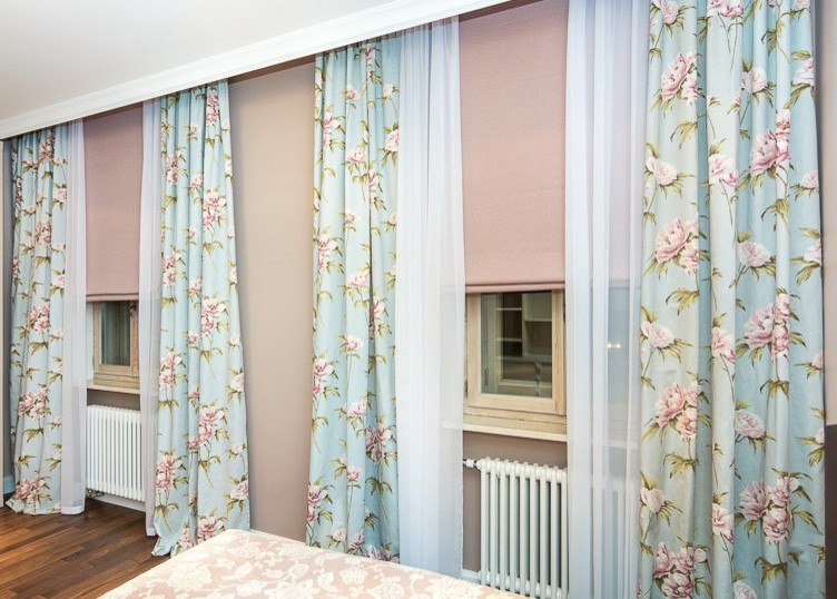 Текстиль в загородном доме