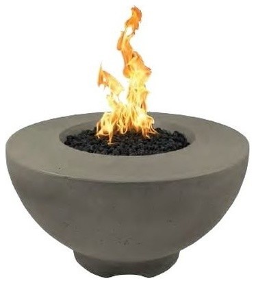 Sienna Concrete Gfrc Fire Pit Industrial Fire Pits By Shop