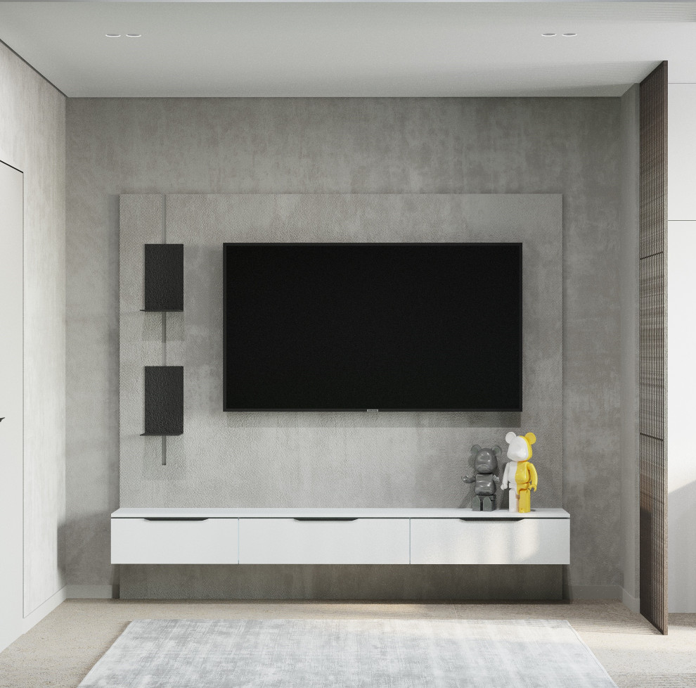 ТВ зона в детской комнате