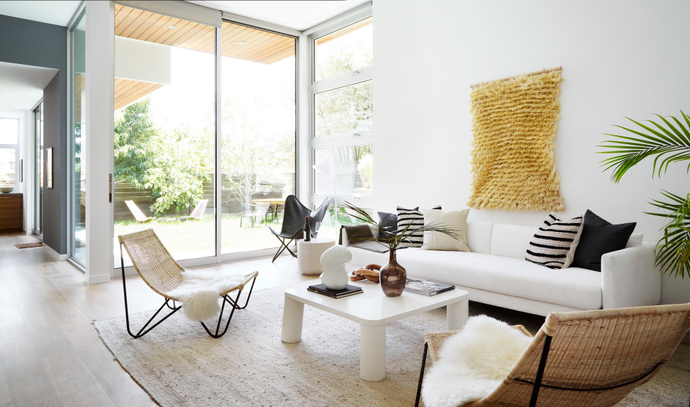 Ocean View Staging Design - Midcentury - Living Room - San Francisco ...