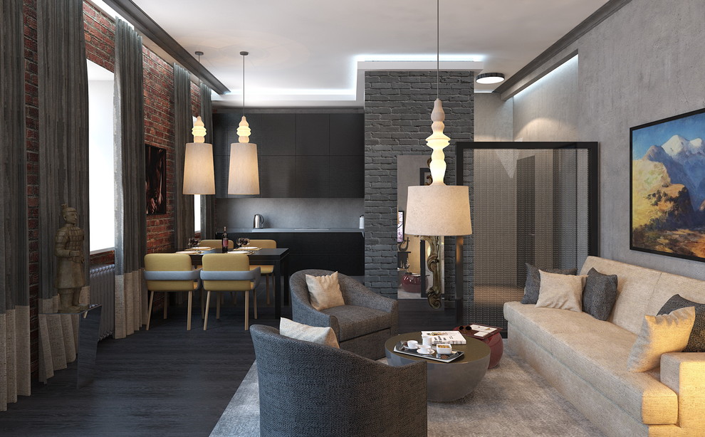 квартира в стиле Лофт